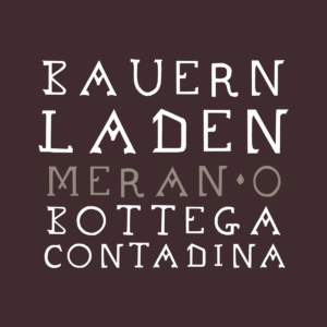 Logo und Link zum Bauernladen Meran.
